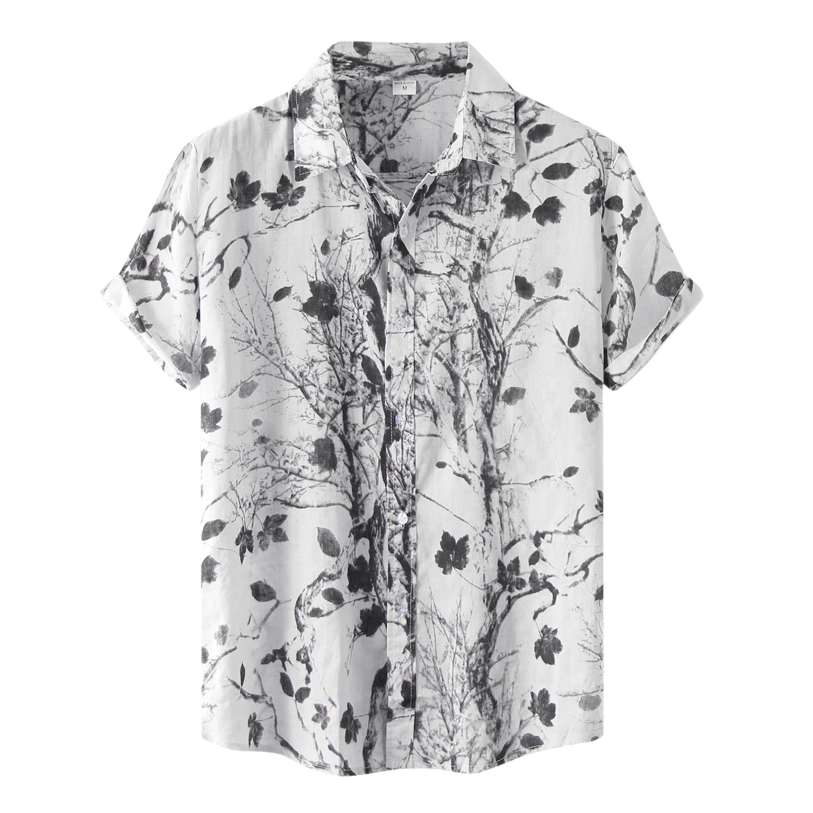 Camisa Masculina Manga Curta Silvano