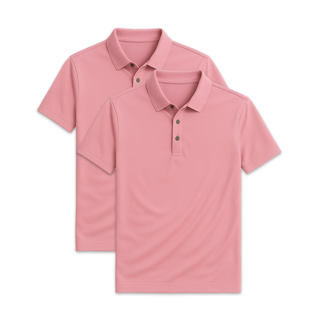 Conjunto 2 Camisas Polos em Seda Gelo Fiorinni